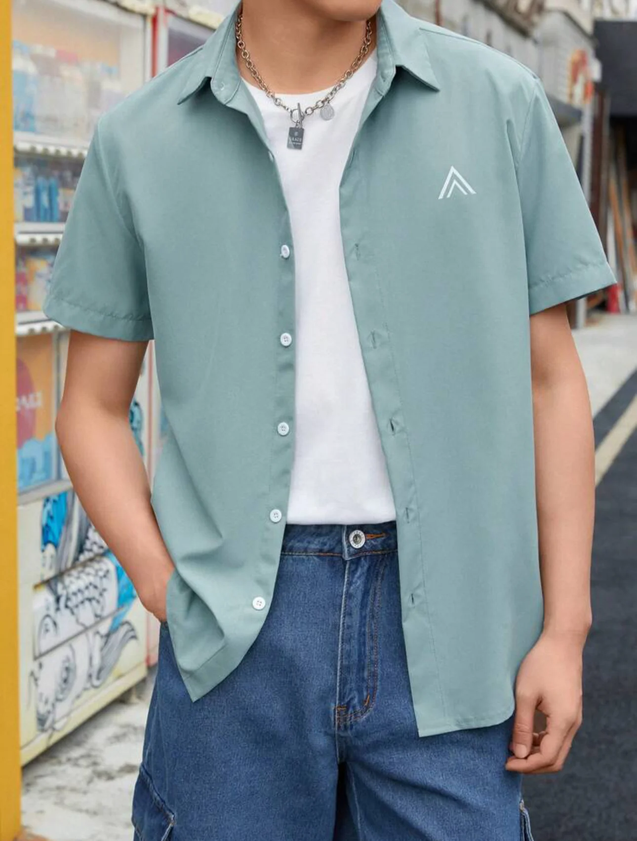 Camisa con estampado