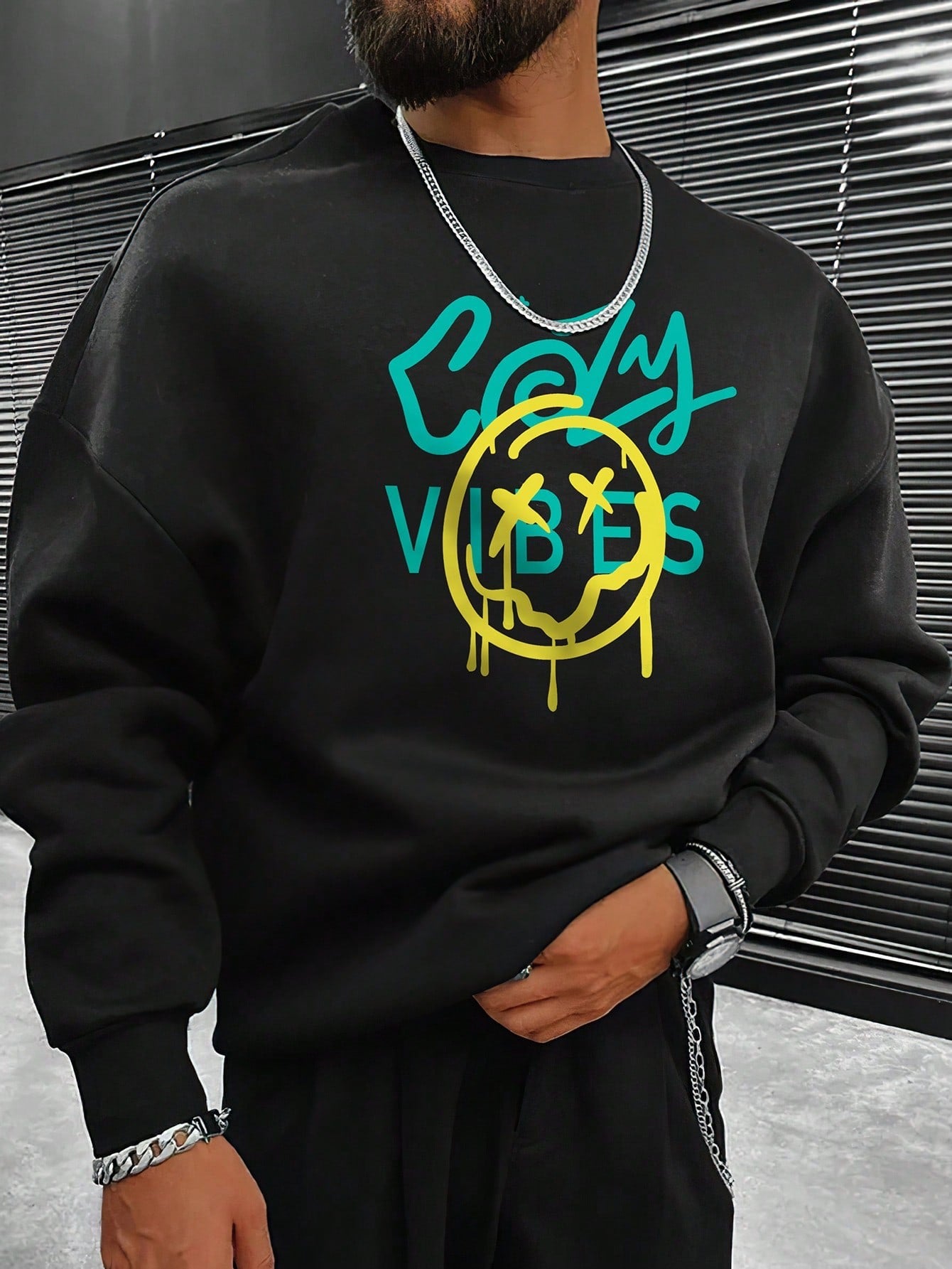 Sudadera con estampado