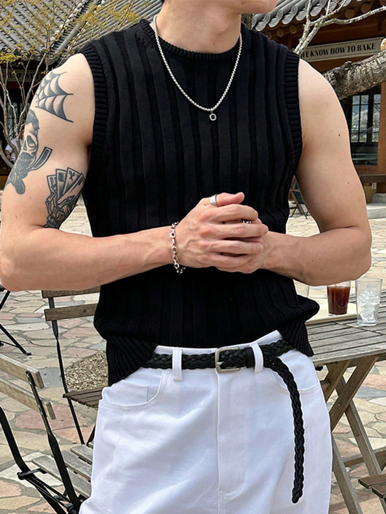 DAZY chaleco de punto