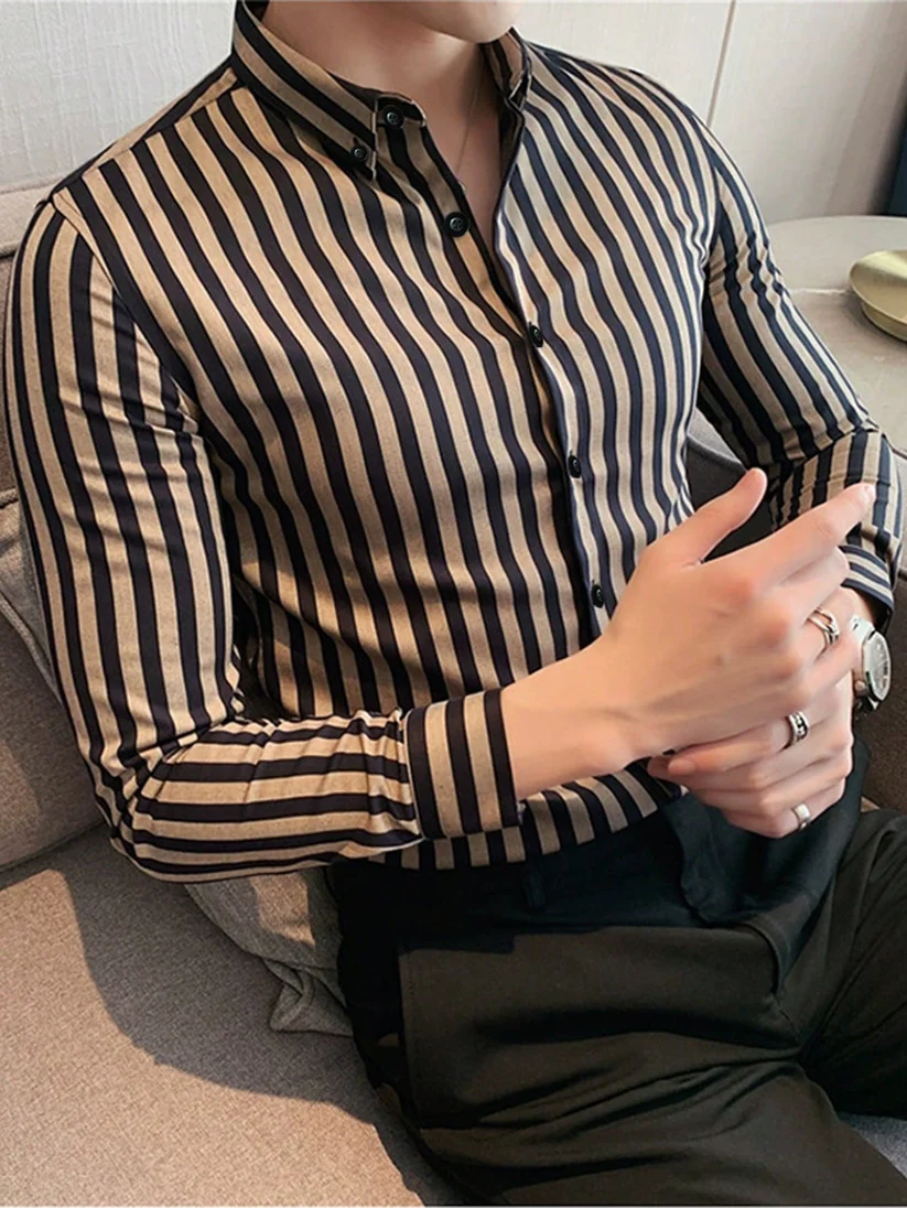 Camisa manga larga rayas