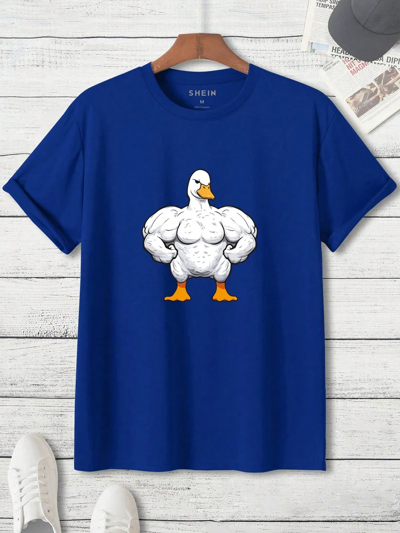 Camiseta con estampado de dibujo