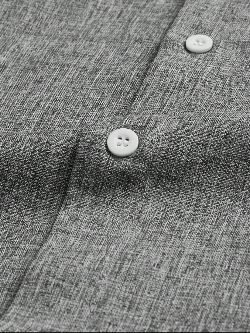 L - Camisa unicolor cuello alto