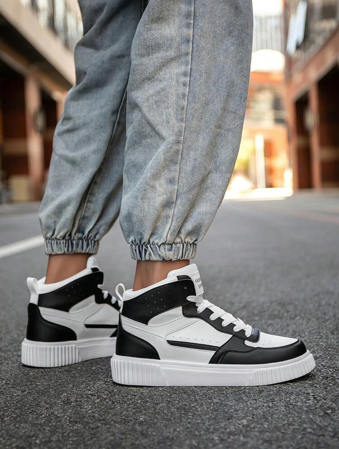 US8(EUR40) - Zapato casual de alta superior