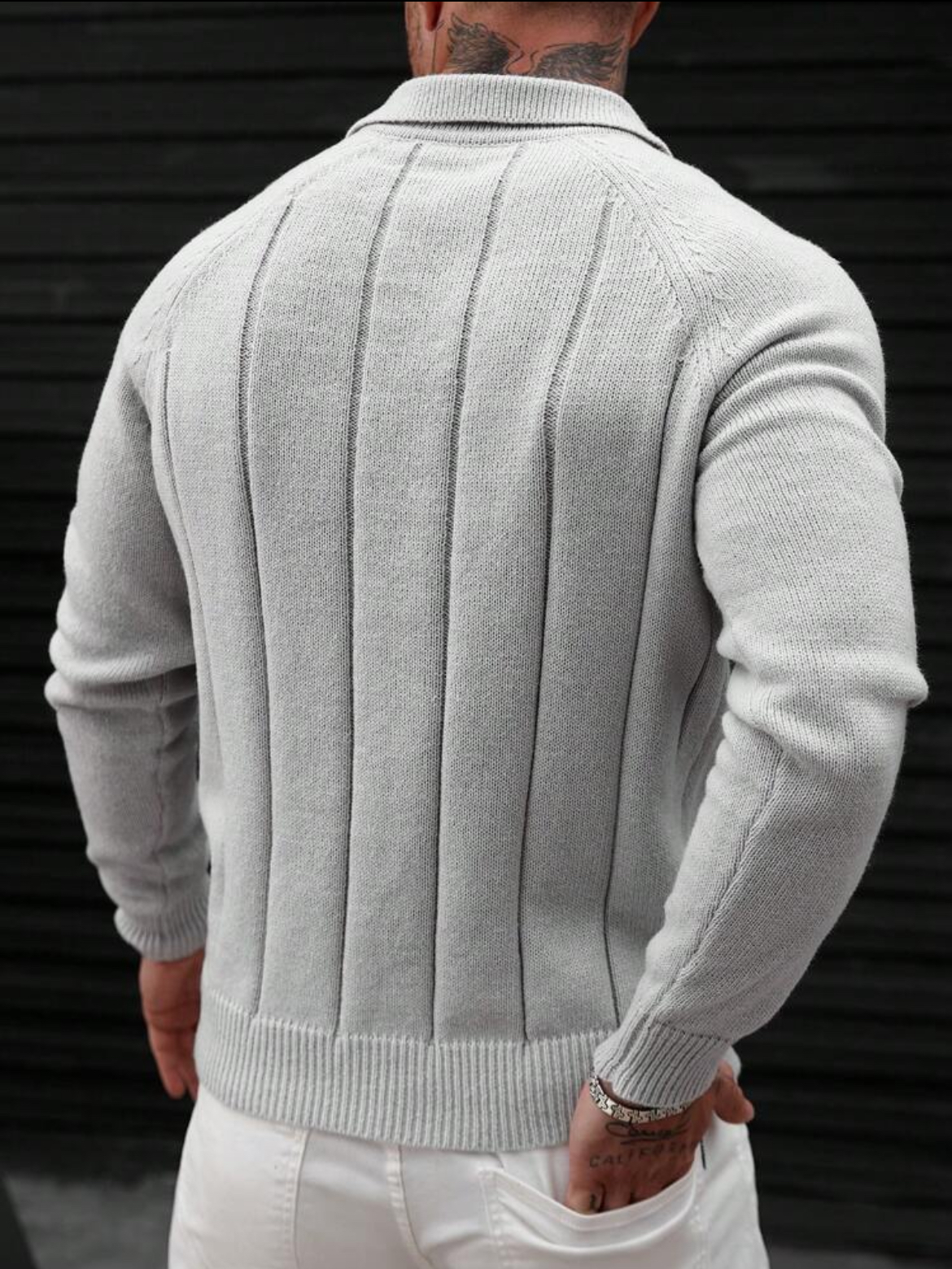 M - Jersey casual unicolor