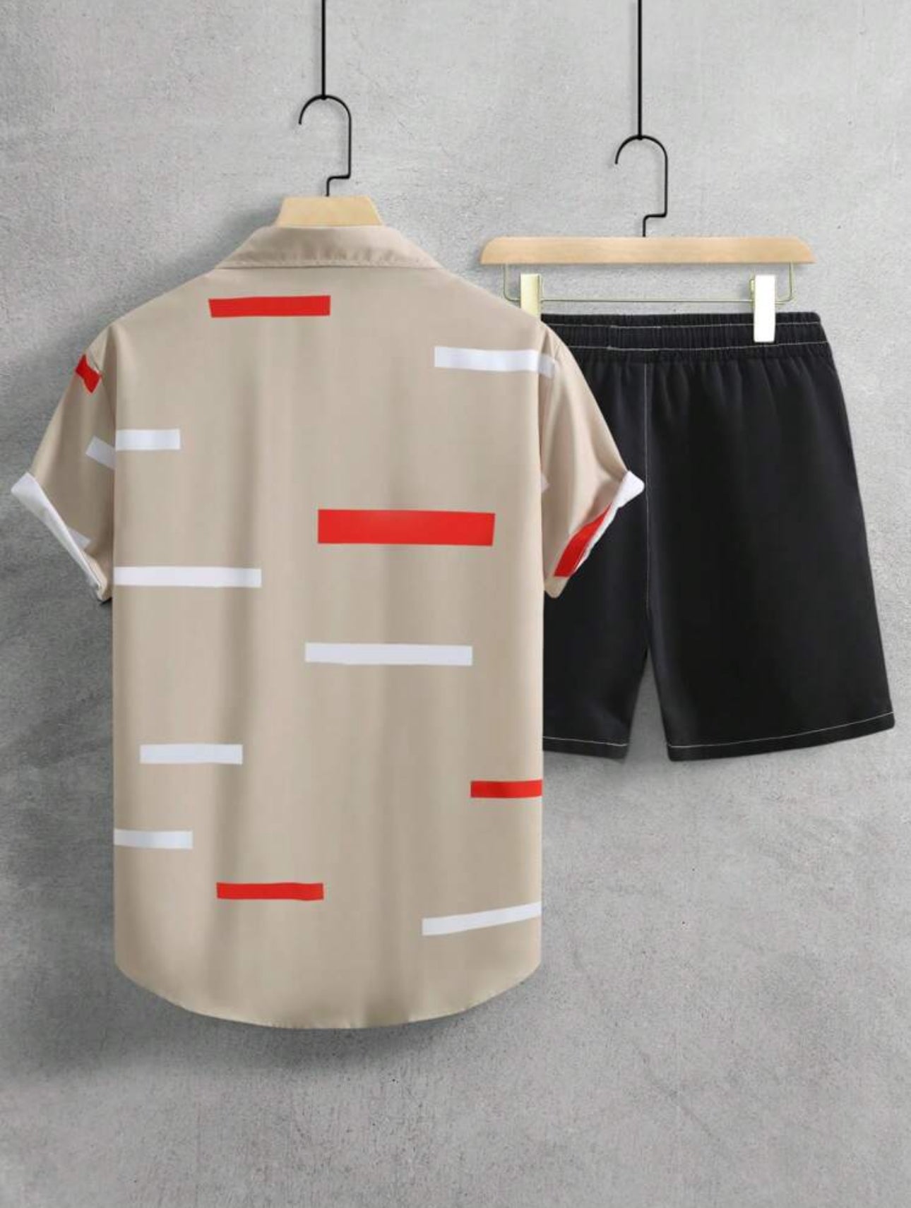 M - Camisa con estampado & short