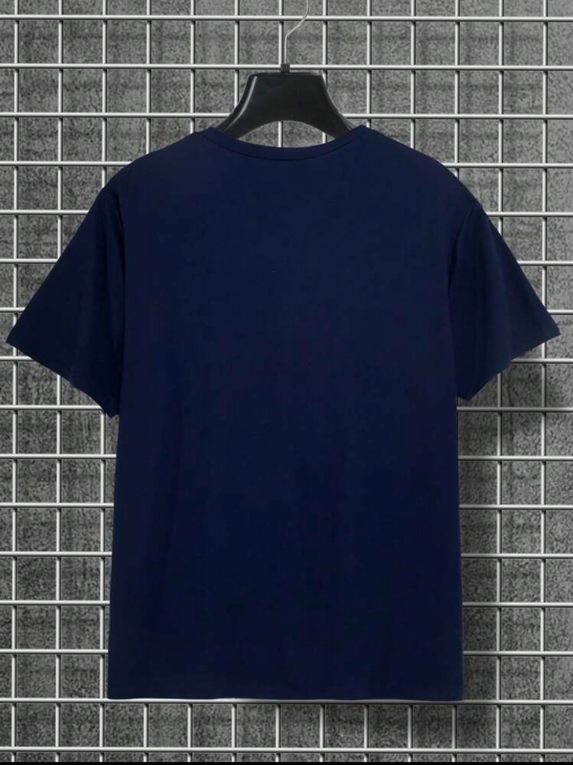 M - Camiseta unicolor con bolsillo