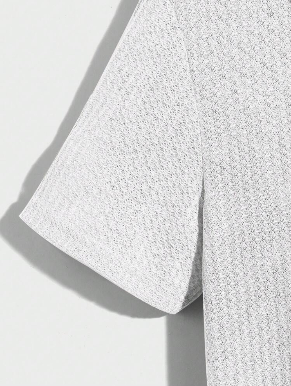 M - Polo tejido waffle