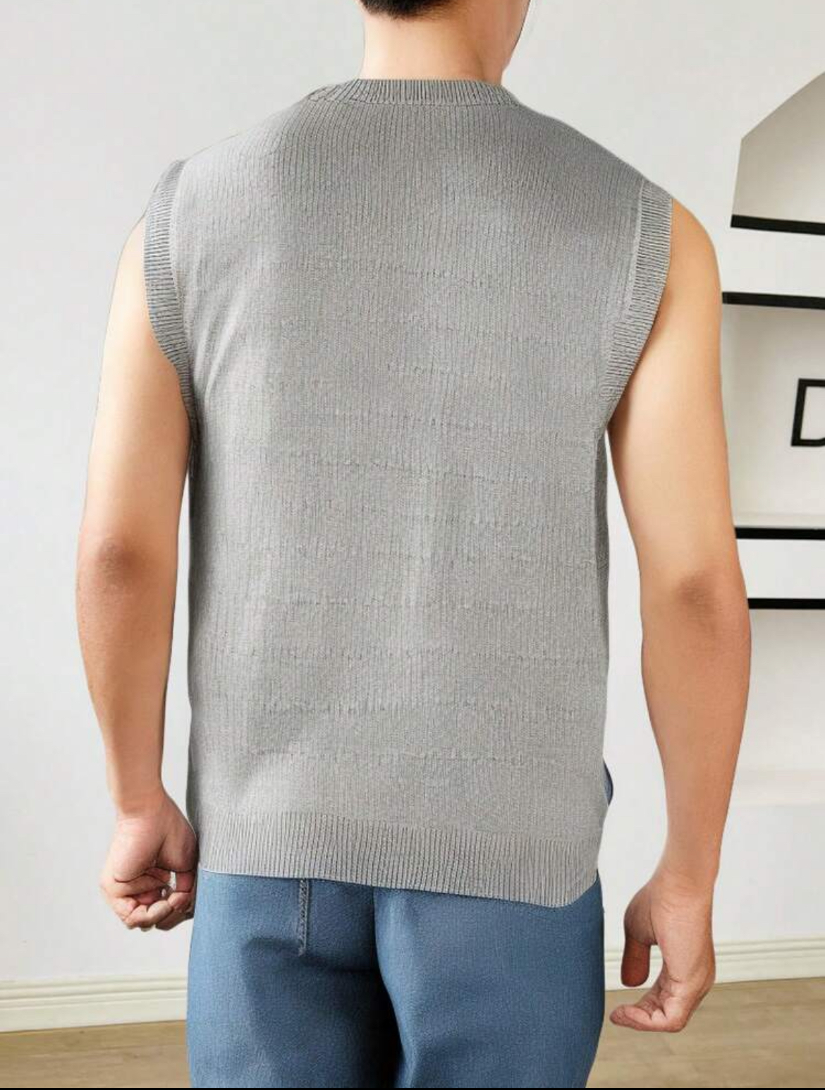 M - Chaleco de punto