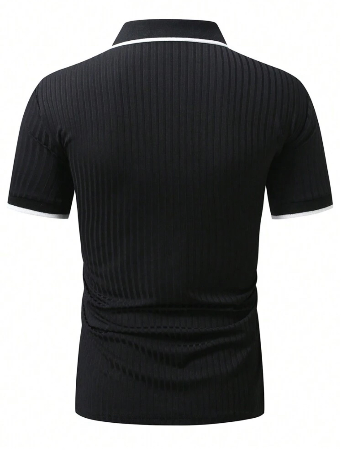 M - Polo unicolor contraste