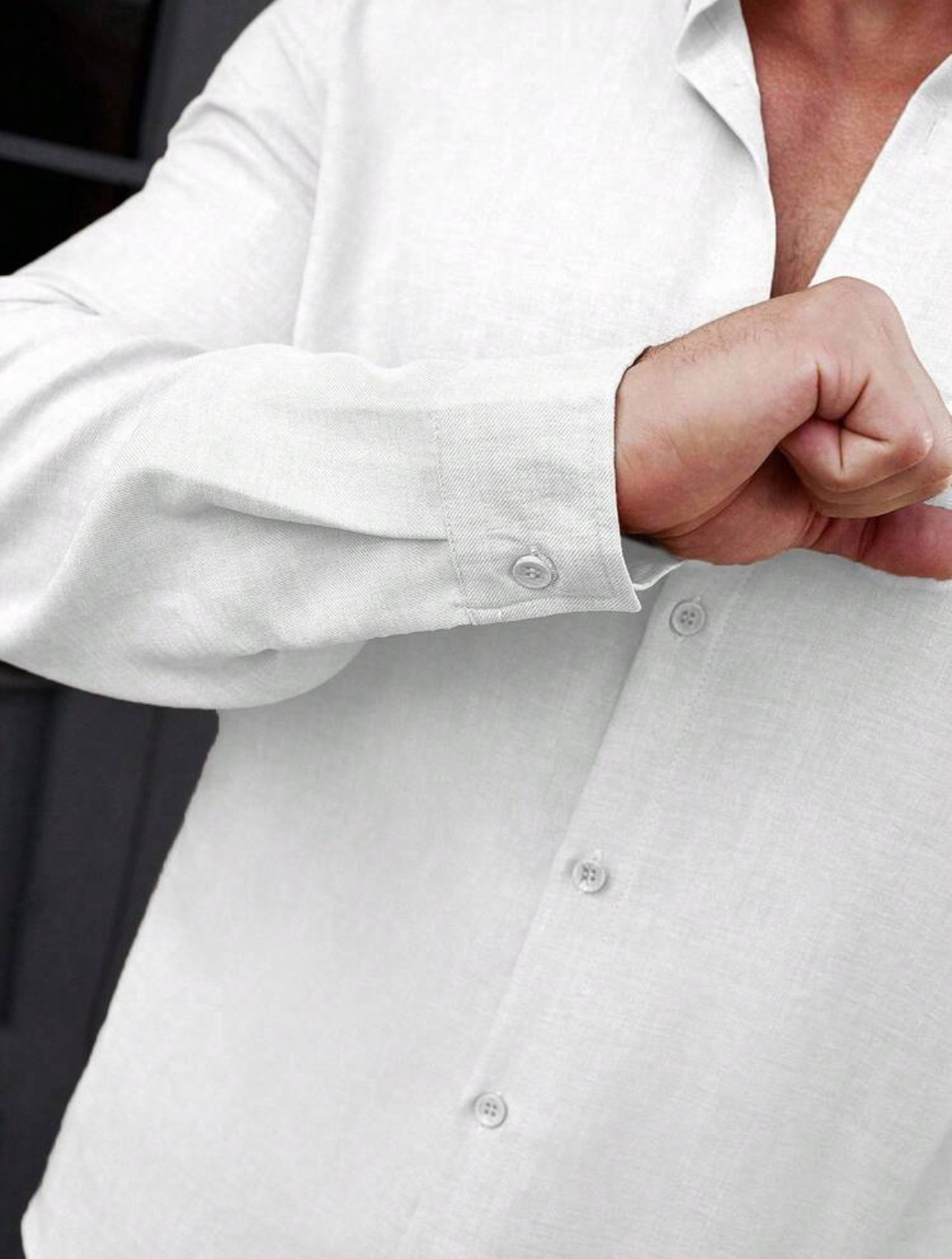 L - Camisa manga larga