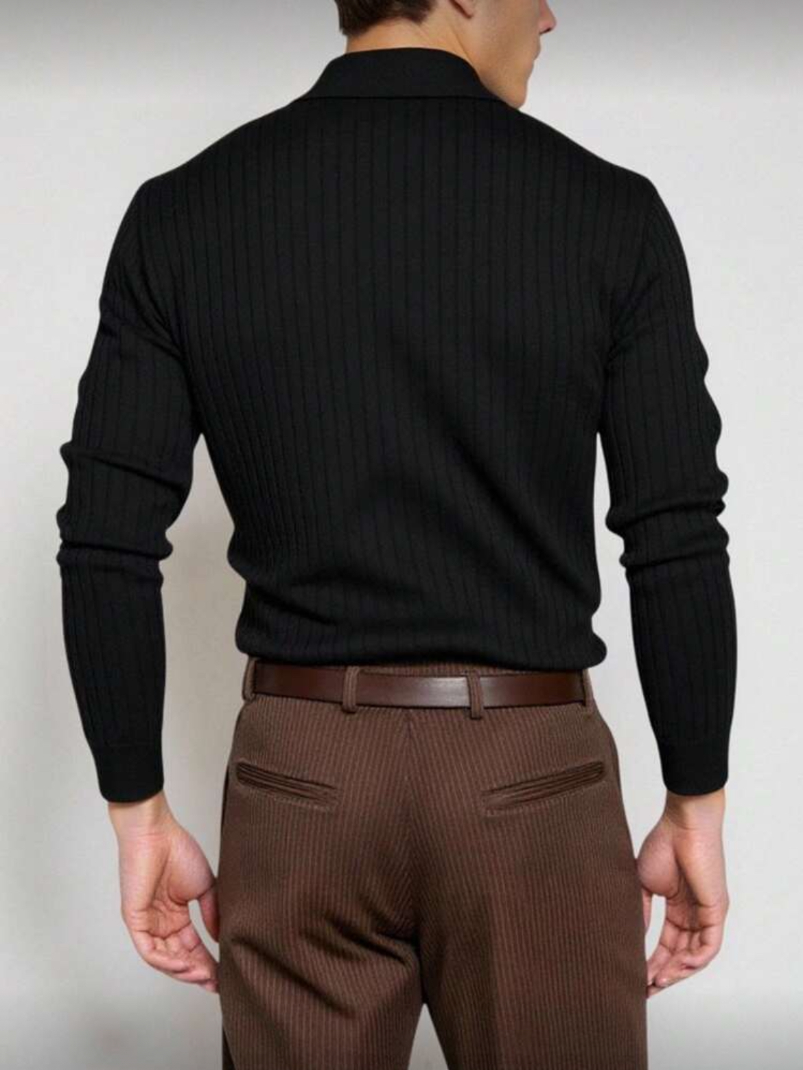 S - Polo manga larga