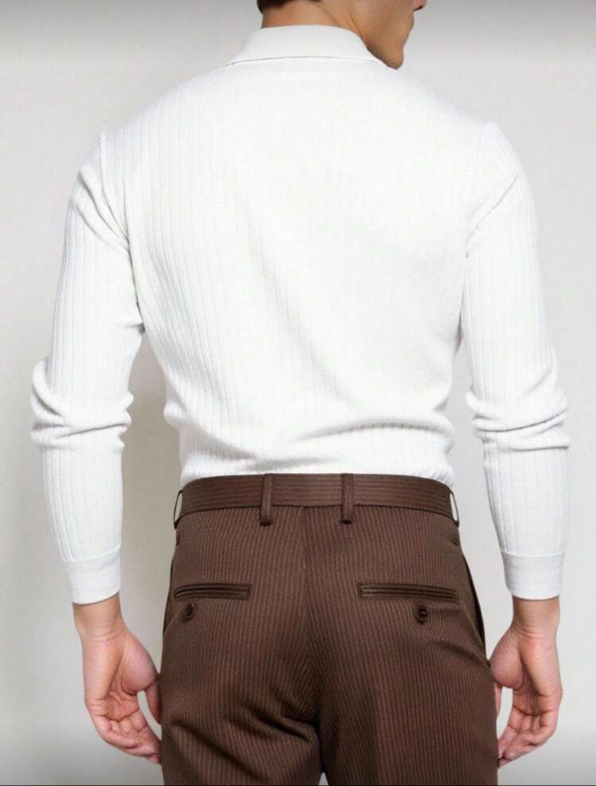 S - Polo manga larga