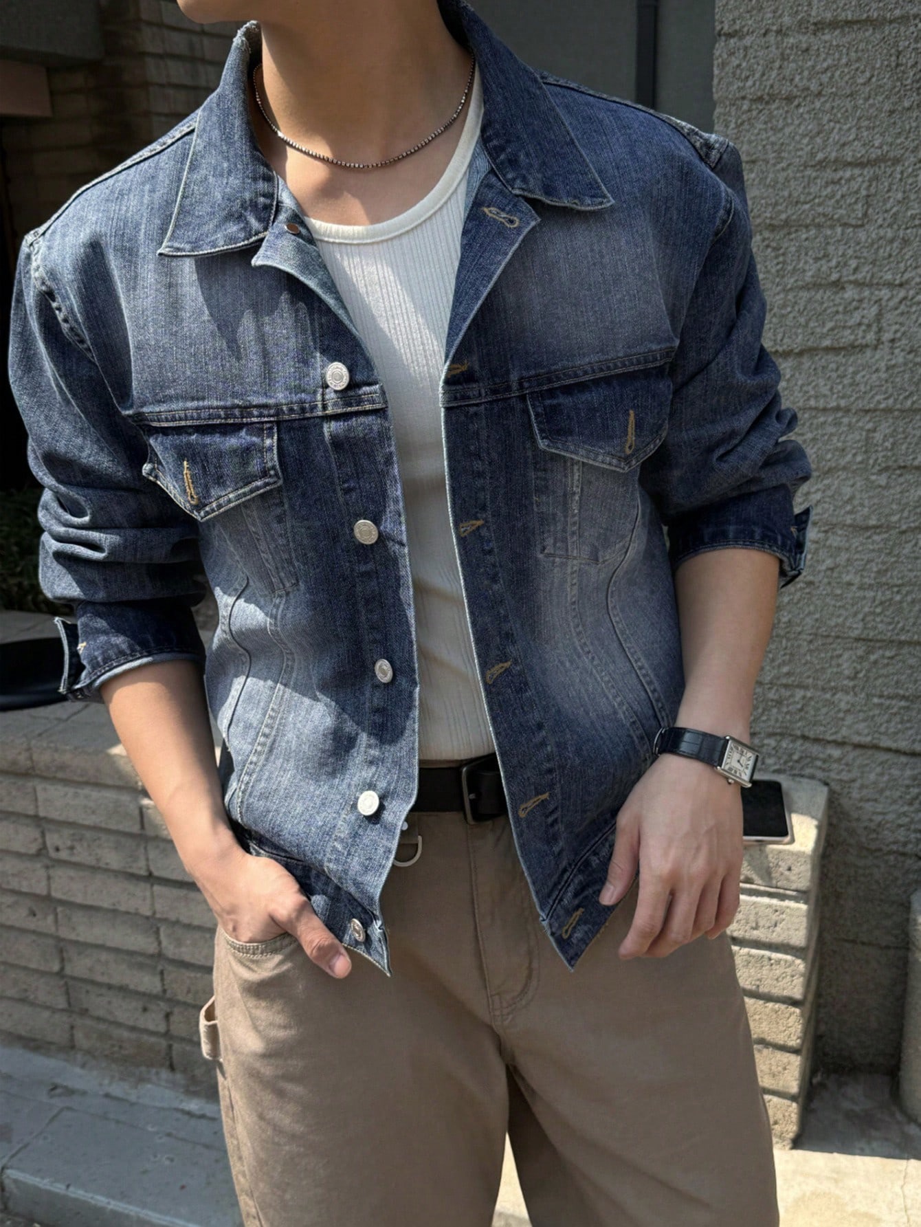 DAZY chaqueta de mezclilla