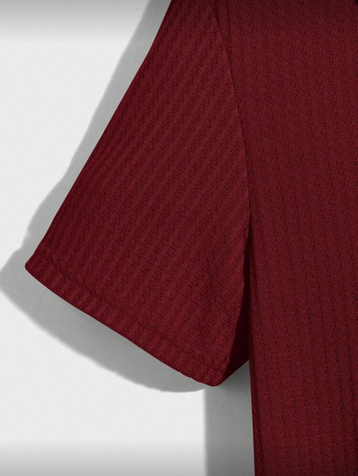 L - Polo tejido waffle