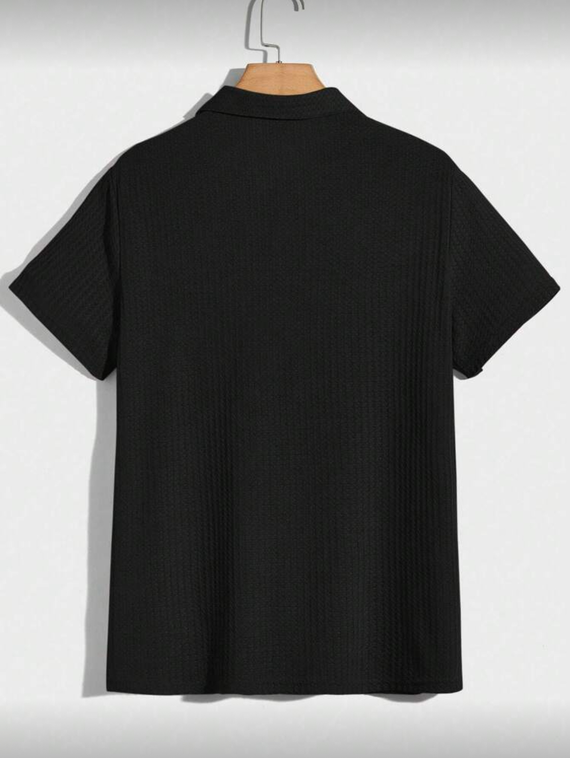 M - Polo tejido waffle