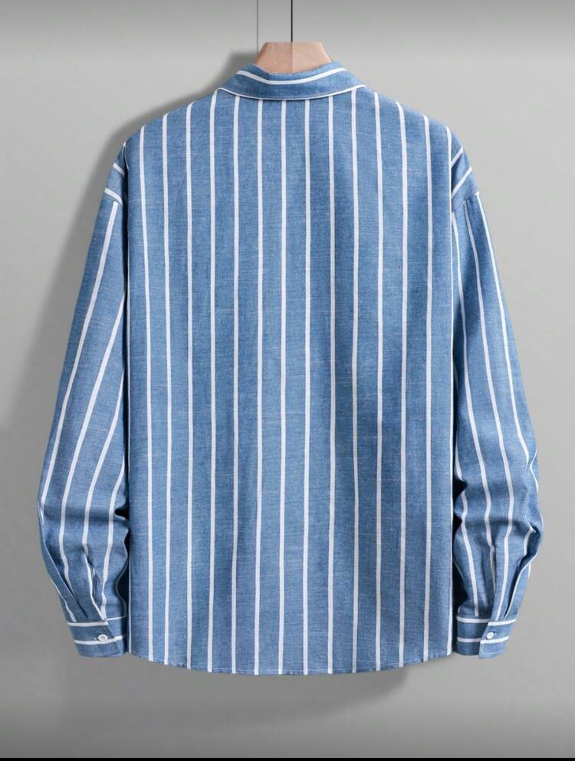 M - Camisa manga larga a rayas