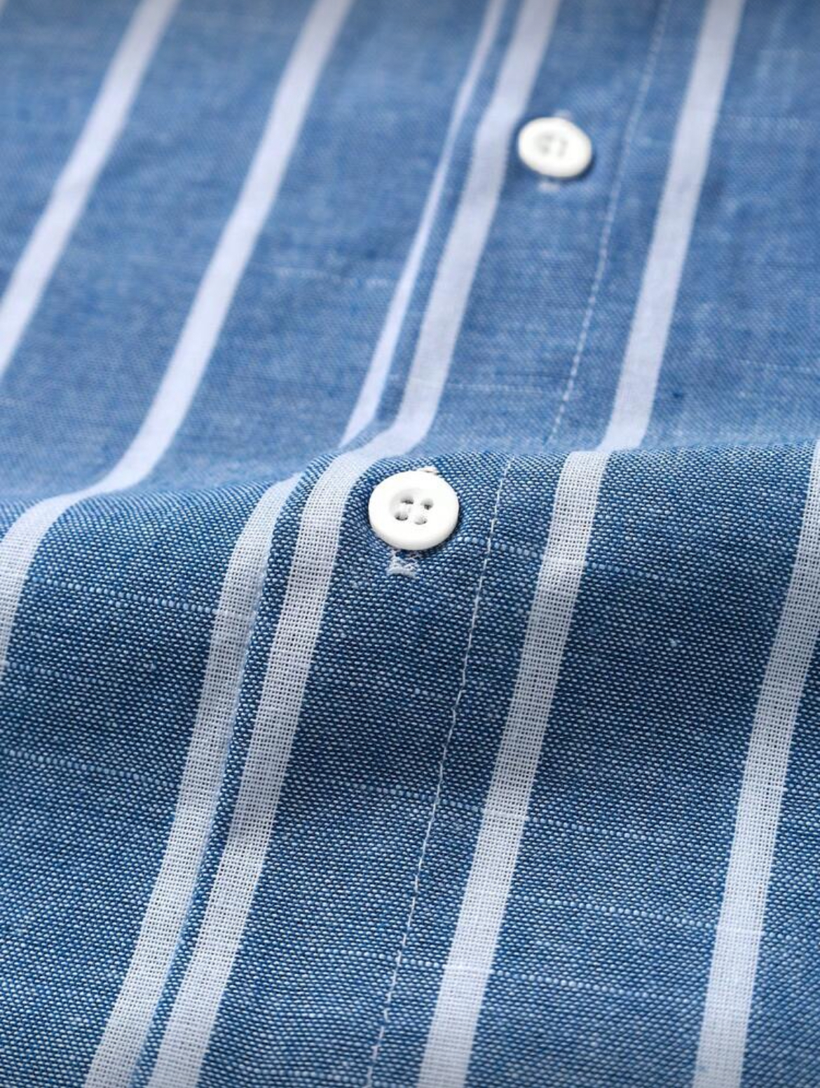 L - Camisa manga larga a rayas