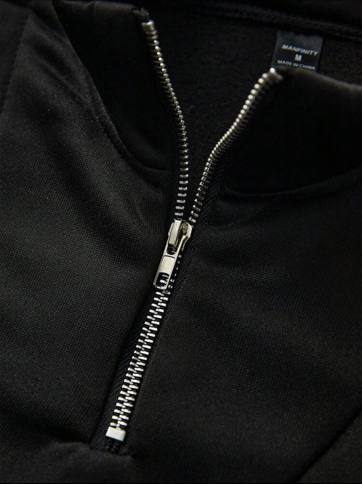 L - Sudadera media cremallera