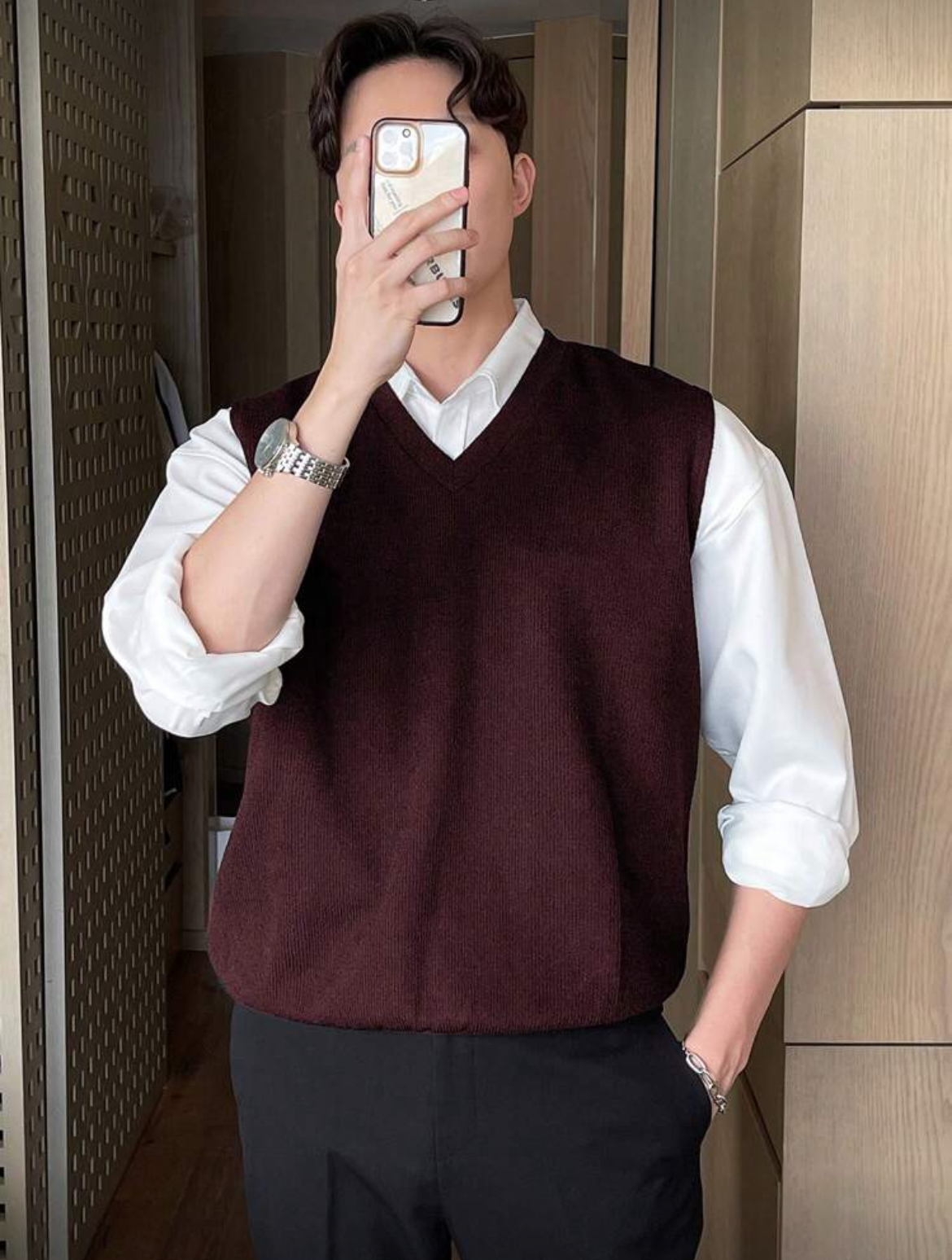 M - DAZY chaleco unicolor