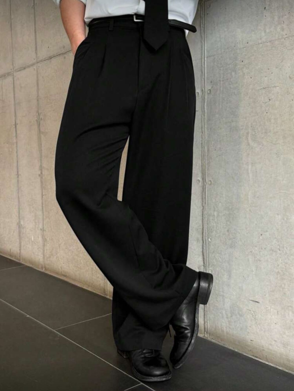 M(34) - DAZY pantalón de traje liso