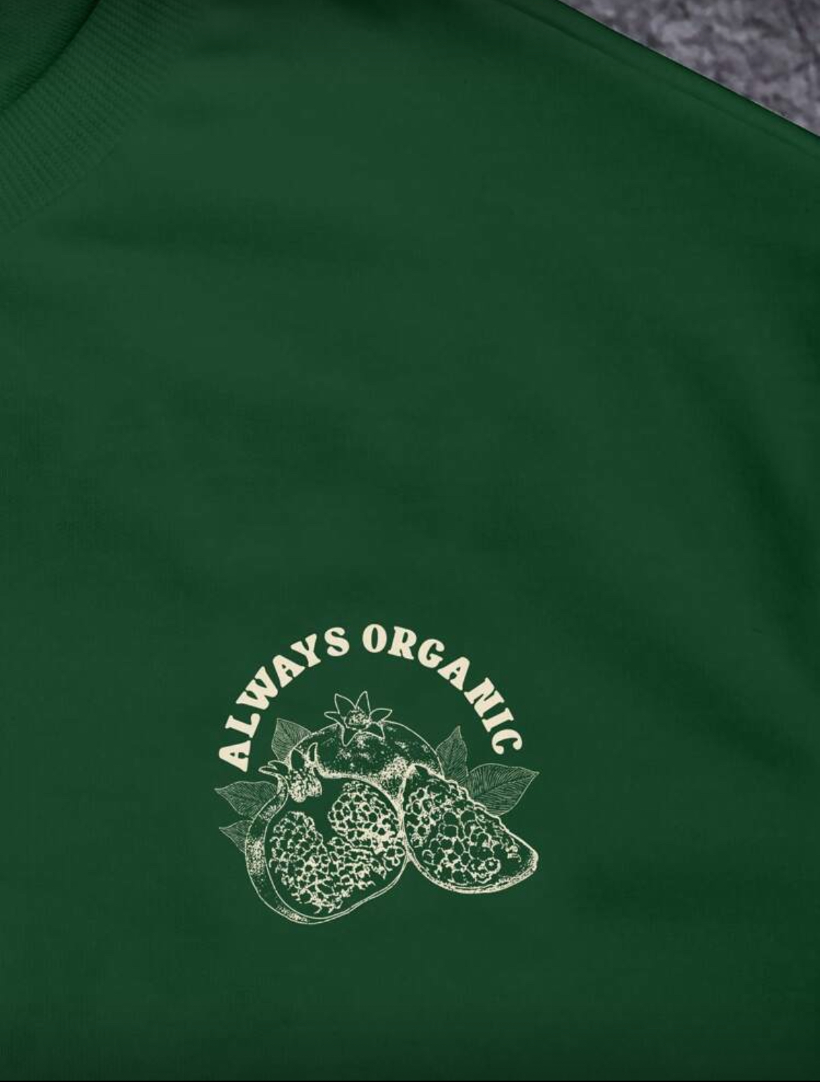 L - Camiseta casual con estampado