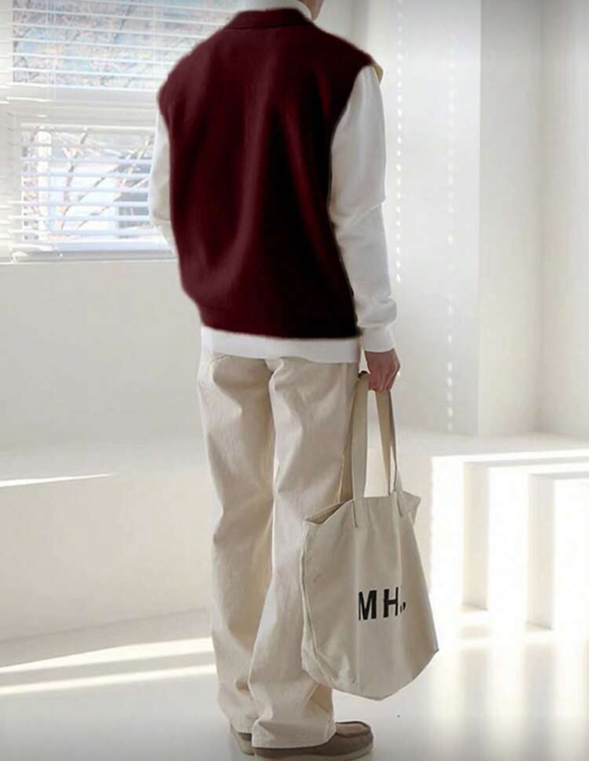 M - Chaleco de punto