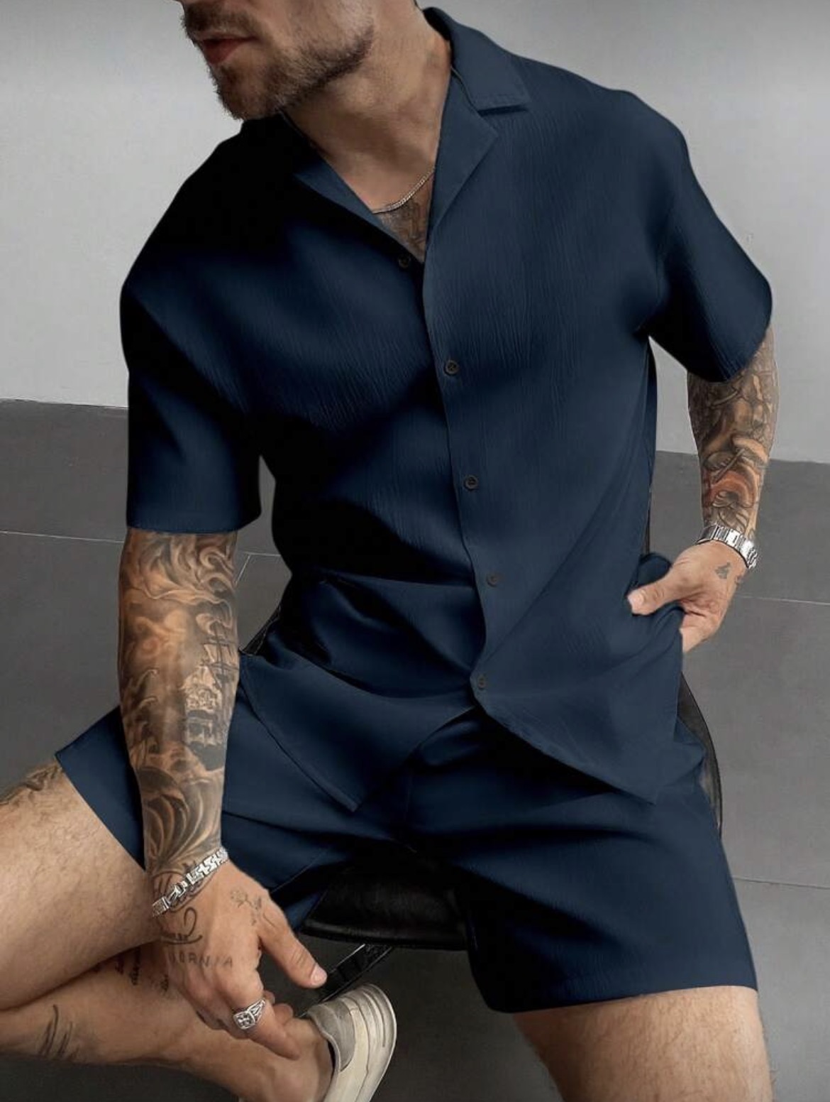 Camisa lino cubano & short