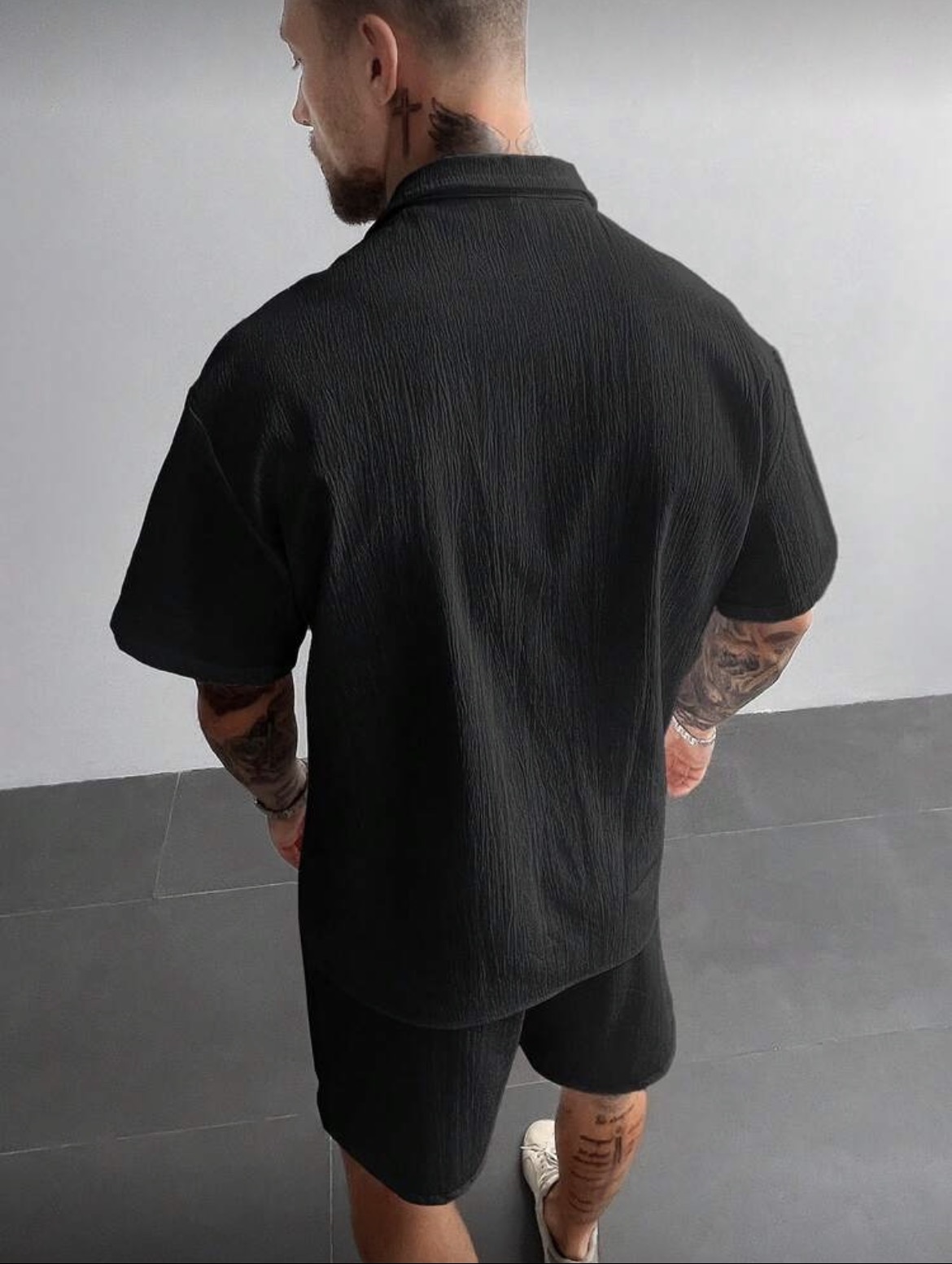 M - Camisa lino cubano & short