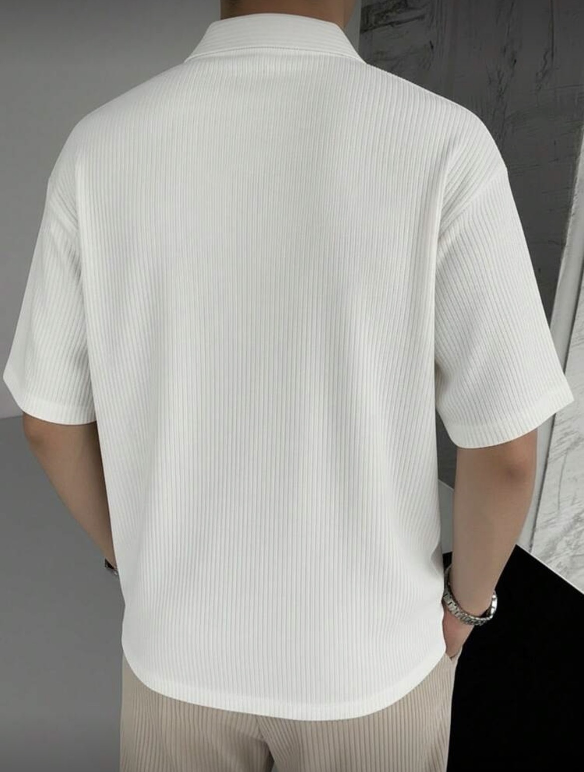 M - Polo media cremallera