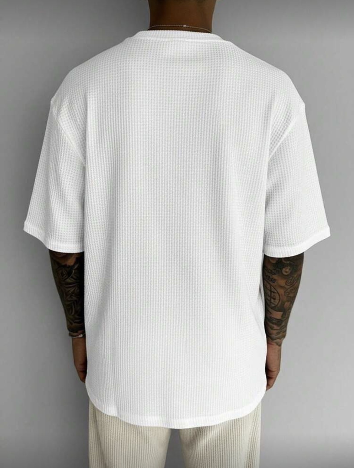 M - Camiseta con textura