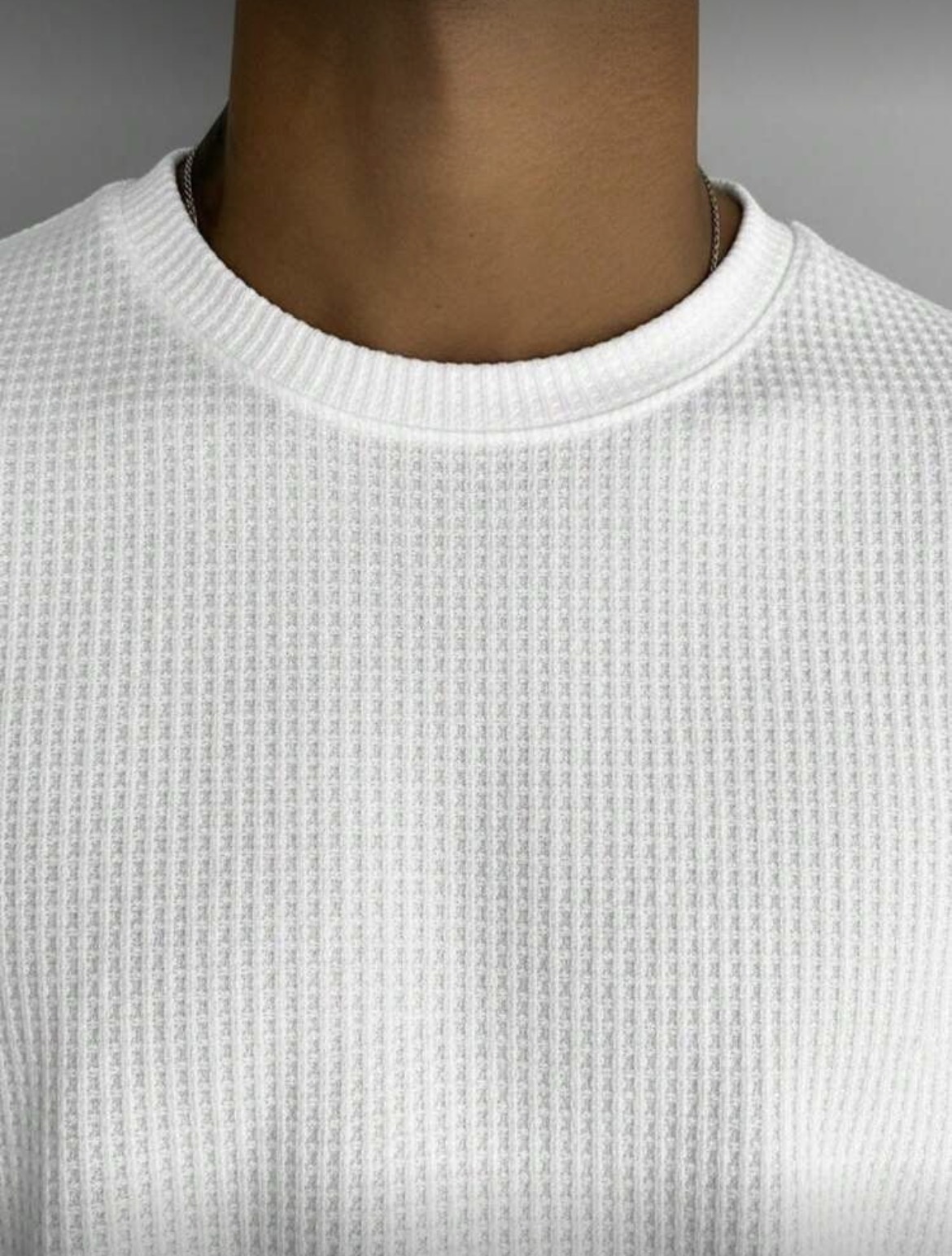 L - Camiseta con textura