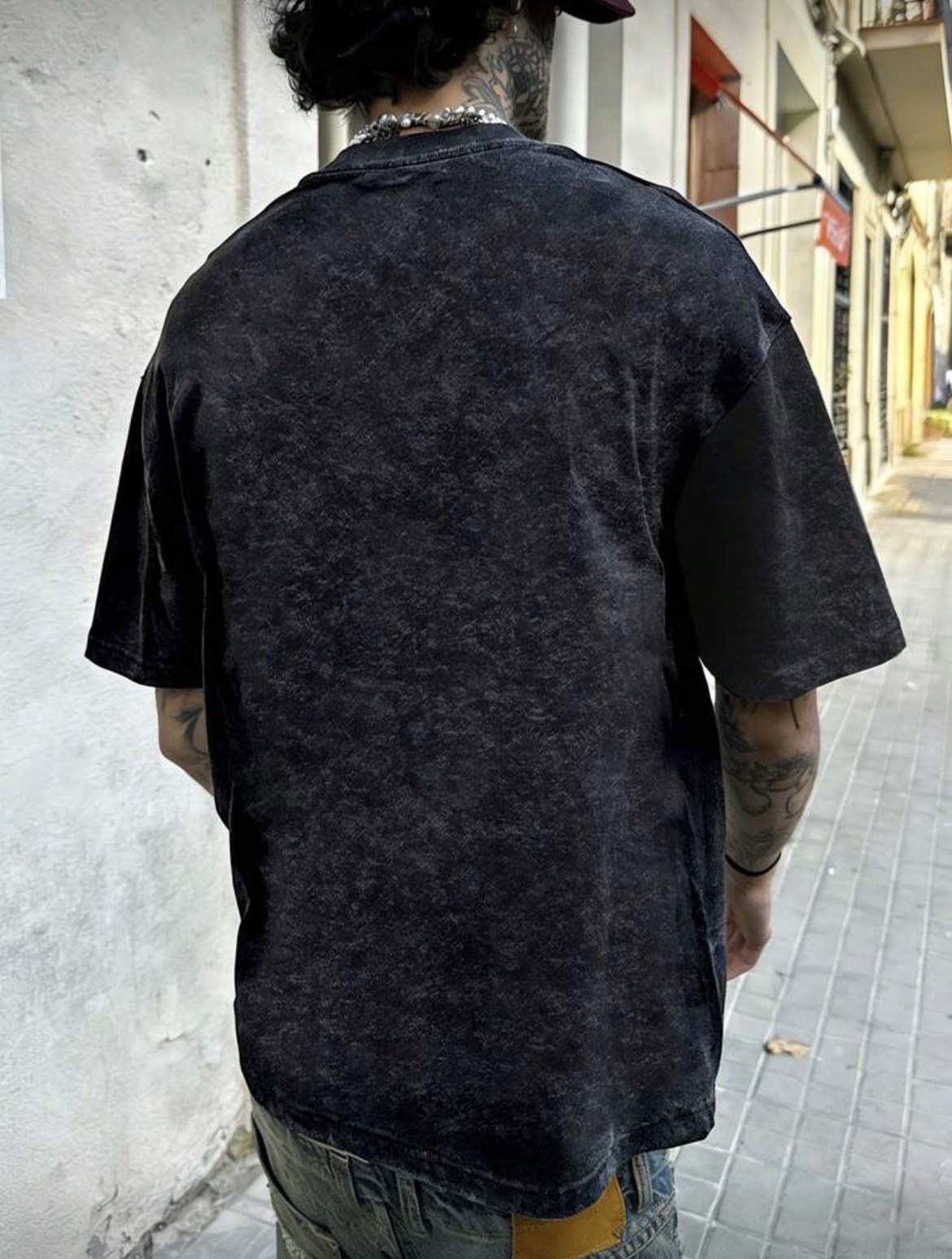 M - Camiseta unicolor