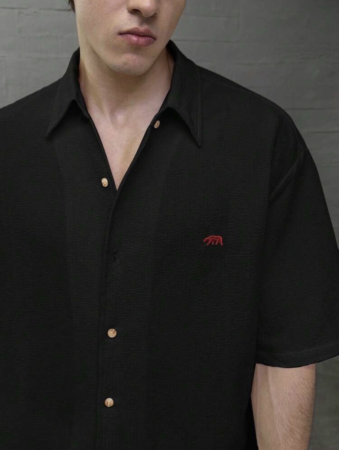 M - Camisa casual tejida