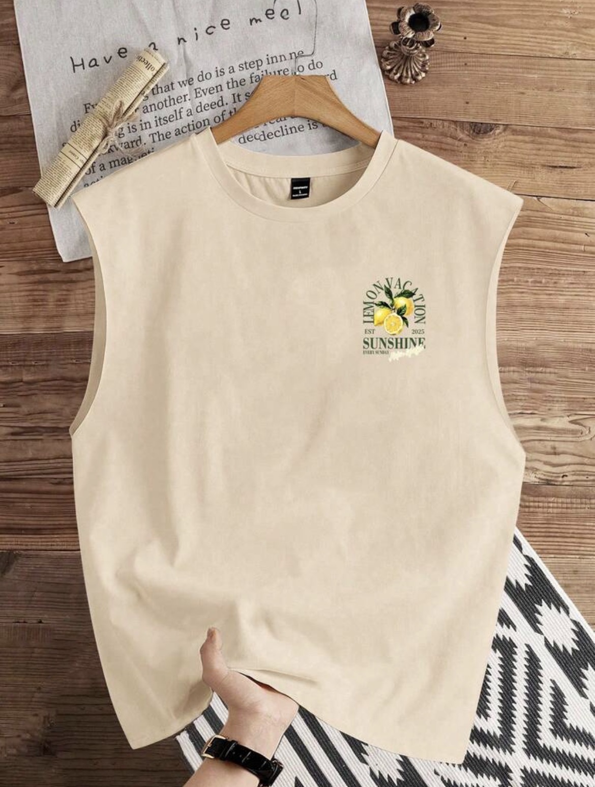 S - Camiseta Lemon