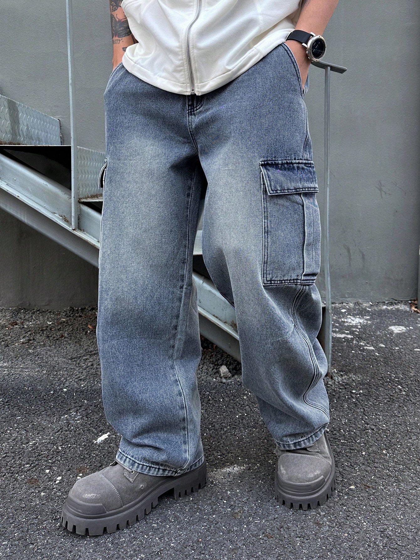 DAZY jeans desgatados